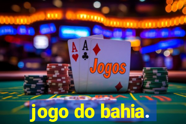 jogo do bahia.