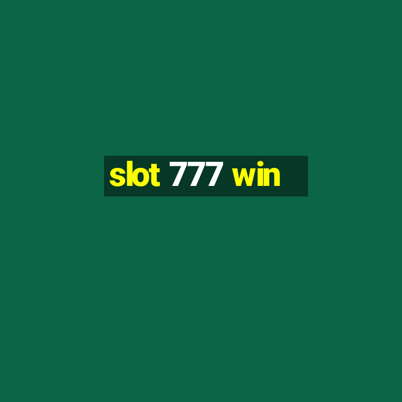 slot 777 win