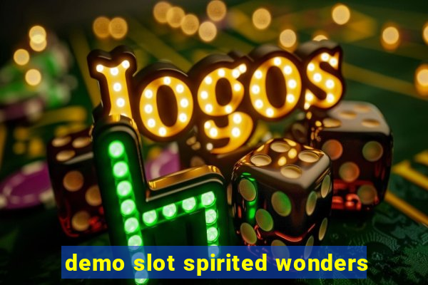 demo slot spirited wonders