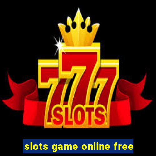 slots game online free