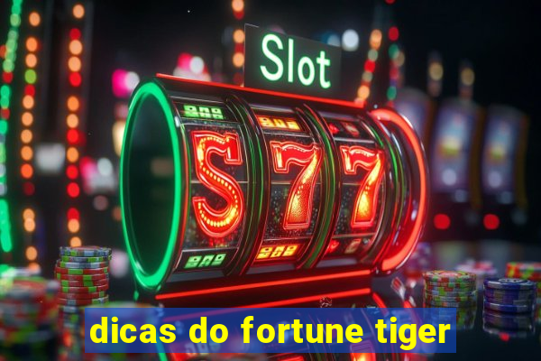 dicas do fortune tiger