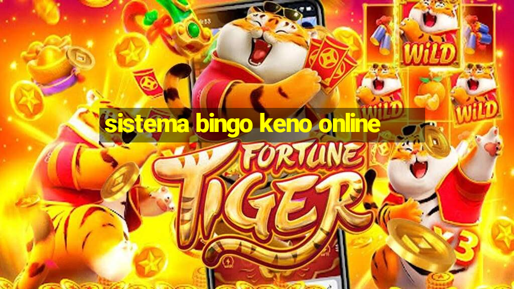 sistema bingo keno online