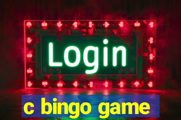 c bingo game