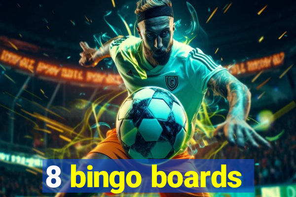 8 bingo boards