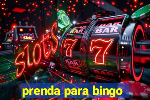 prenda para bingo