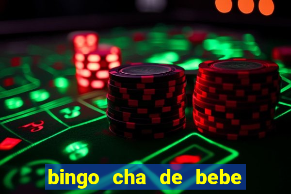 bingo cha de bebe cartelas para imprimir