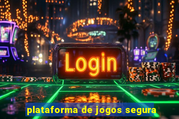 plataforma de jogos segura