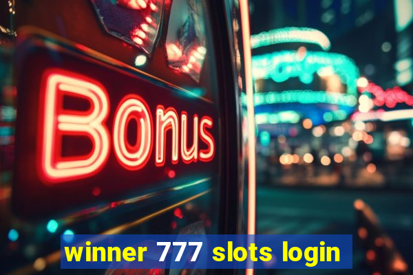 winner 777 slots login