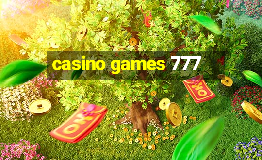 casino games 777