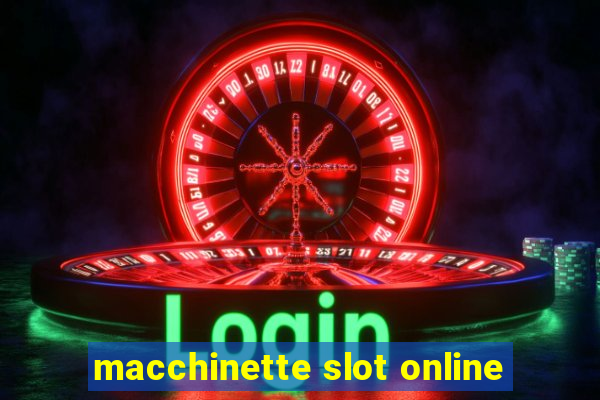 macchinette slot online