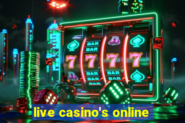 live casino's online