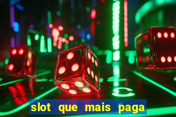 slot que mais paga na blaze