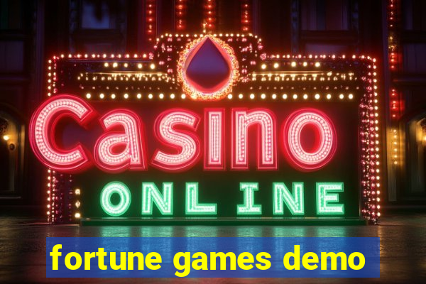 fortune games demo