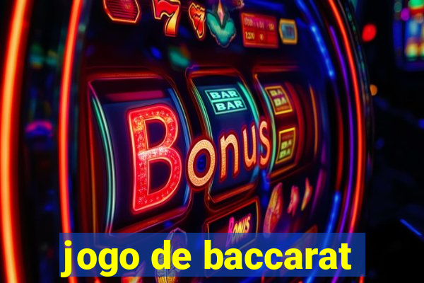 jogo de baccarat