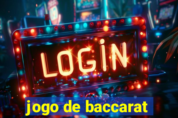 jogo de baccarat