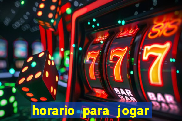 horario para jogar fortune coelho