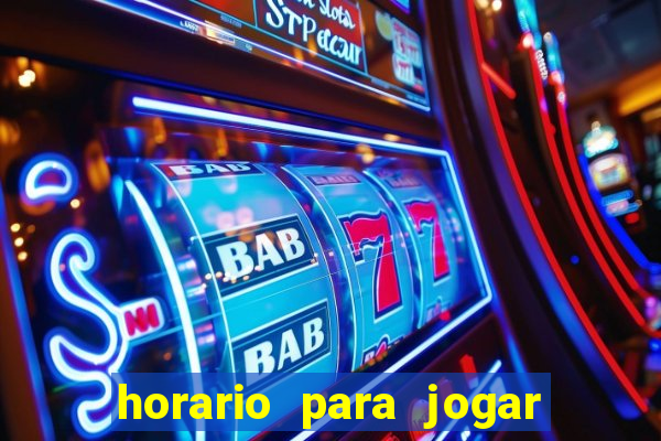 horario para jogar fortune coelho