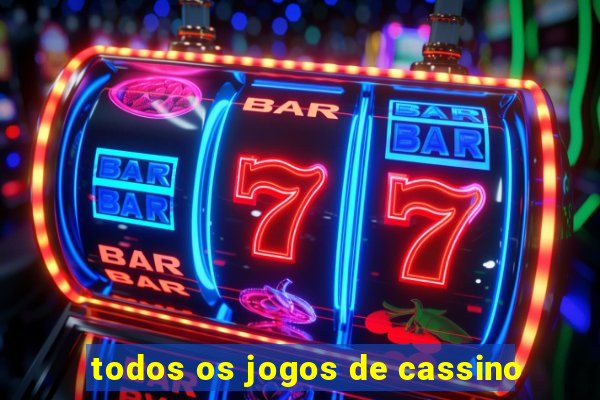 todos os jogos de cassino