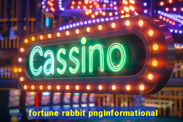 fortune rabbit pngInformational