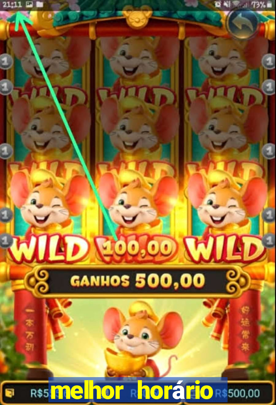 melhor horário para jogar fortune tiger hoje de tarde