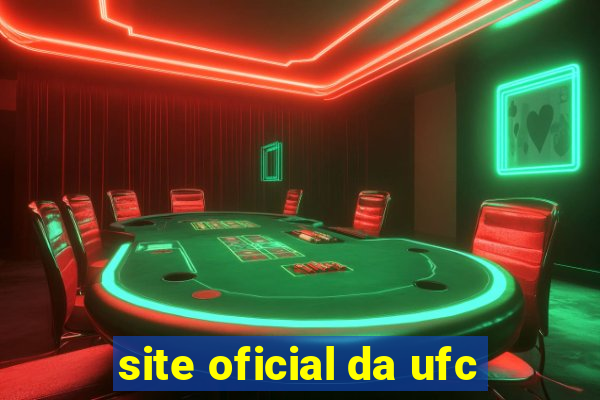 site oficial da ufc