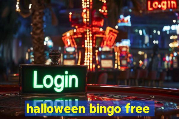 halloween bingo free