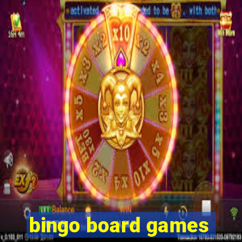 bingo board games