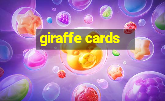 giraffe cards