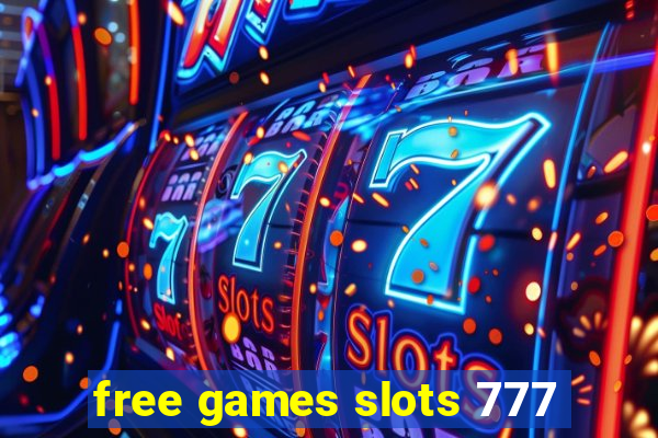 free games slots 777