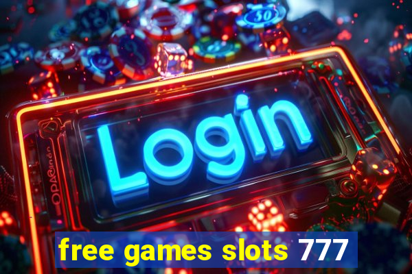 free games slots 777