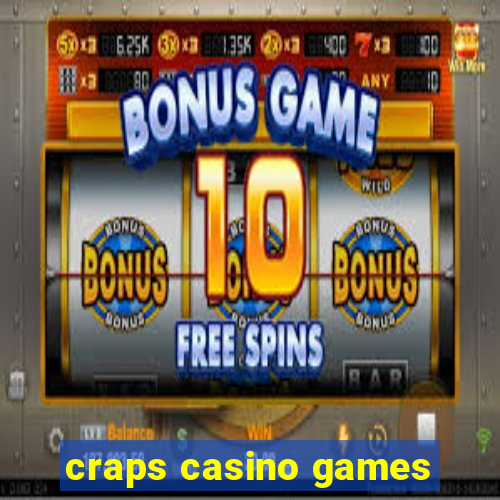 craps casino games