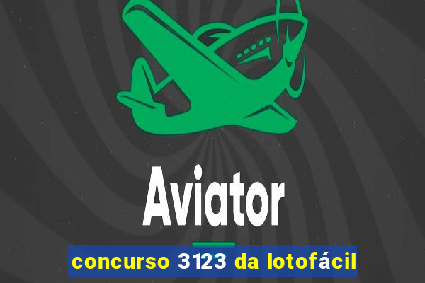 concurso 3123 da lotofácil