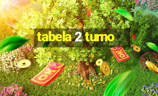 tabela 2 turno