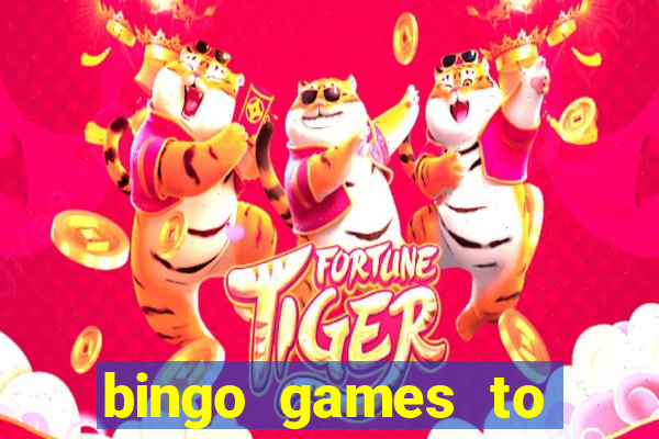 bingo games to play at home