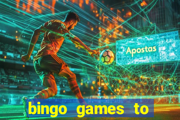 bingo games to play at home