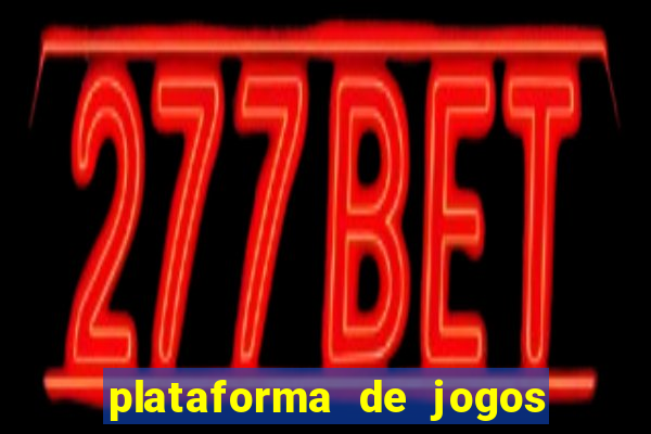 plataforma de jogos que pode depositar 1 real