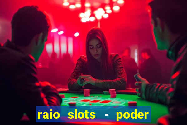 raio slots - poder de zéus