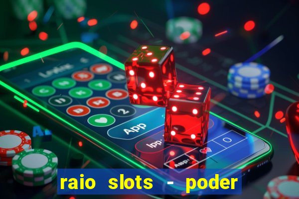 raio slots - poder de zéus