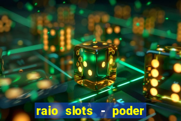 raio slots - poder de zéus