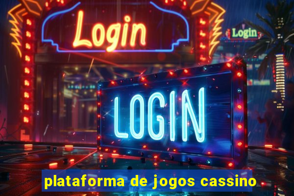 plataforma de jogos cassino