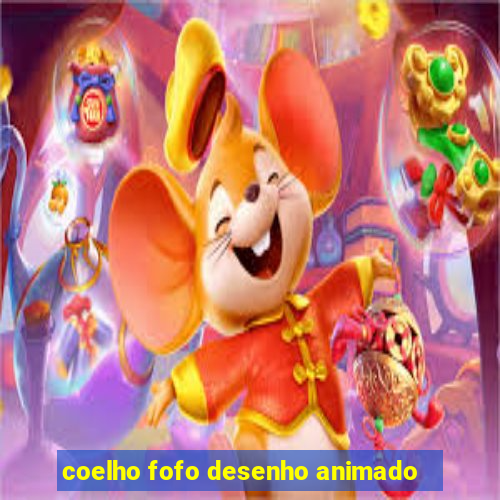 coelho fofo desenho animado