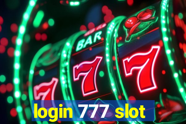 login 777 slot