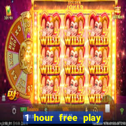 1 hour free play casino uk