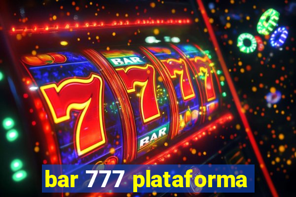 bar 777 plataforma