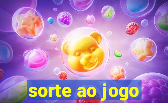 sorte ao jogo