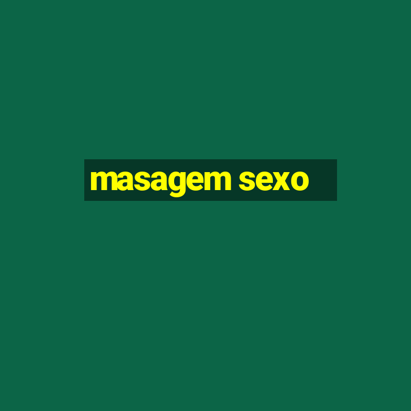 masagem sexo