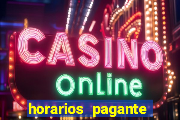 horarios pagante fortune tiger