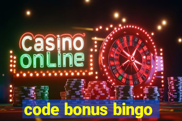 code bonus bingo