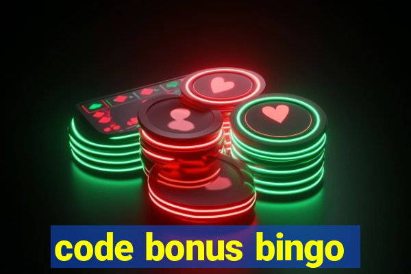 code bonus bingo