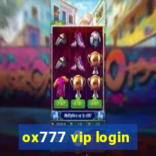 ox777 vip login